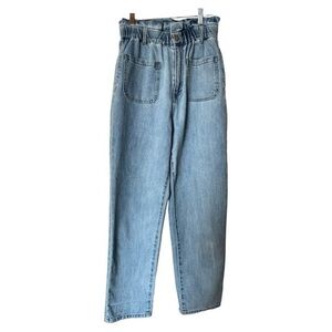 Insane Gene Elastic Band High Waist Slouch Jeans Cotton Women’s Size‎ Medium